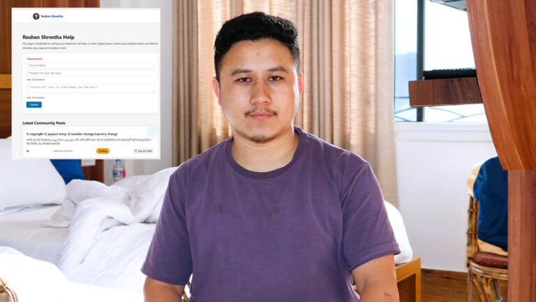 Roshan Shrestha Help: A Free Online Platform to Solve Facebook Issues