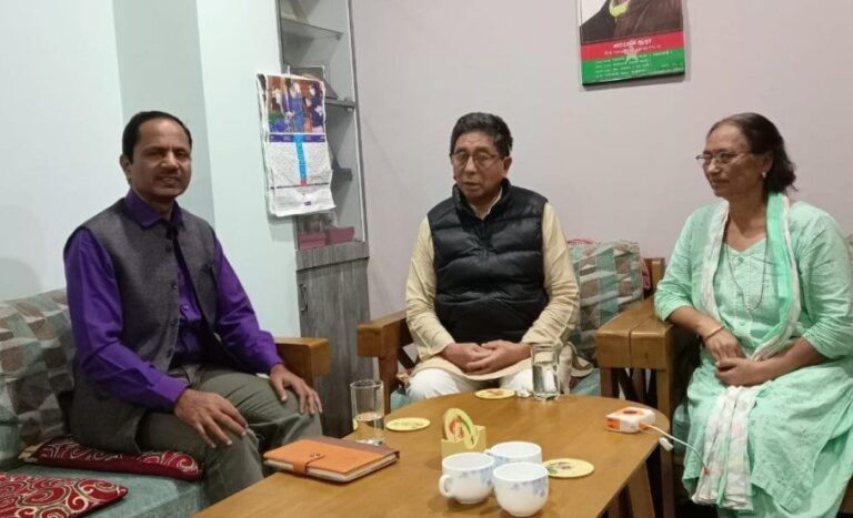Ashok Rai and Rizwan Ansari meeting in Kathmandu to discuss Nepal’s political cooperation and Gen-Z movement.