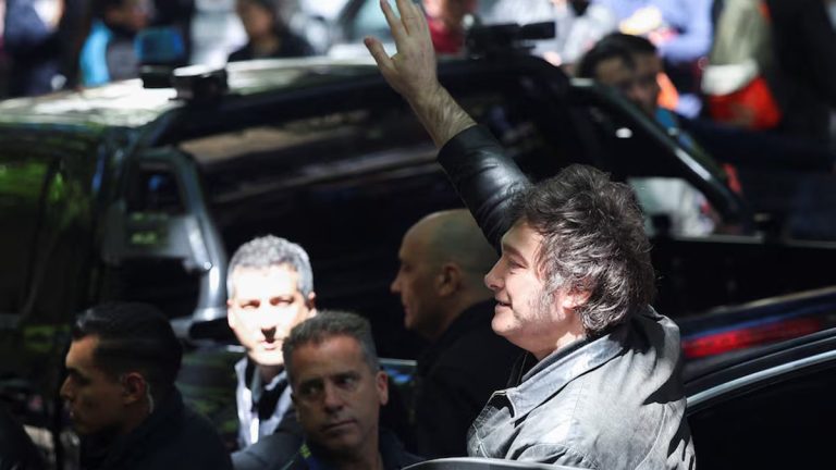 President Javier Milei celebrates La Libertad Avanza’s victory in Argentina’s 2025 midterm elections, expanding his party’s power in Congress.