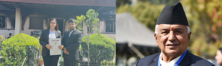Speaker Dev Raj Ghimire consults lawmakers and legal experts on the constitutional dispute over Nepal’s dissolved parliament at Singha Durbar, Kathmandu.