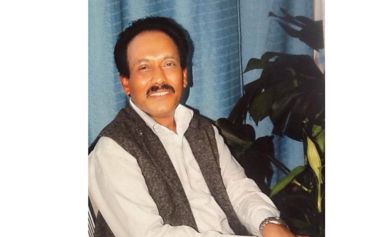 Tank Karki speaking during the CPN-UML Central Committee meeting in Kathmandu, addressing the national crisis and the GenZ movement in Nepal.