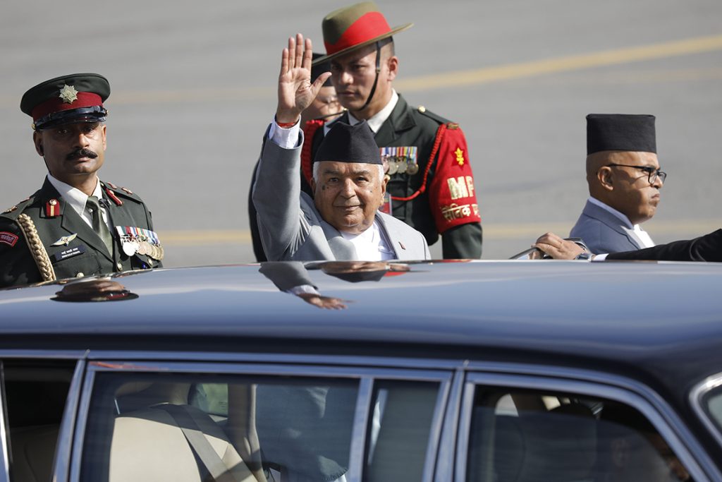 दोहाको विश्व सम्मेलन सकेर राष्ट्रपति रामचन्द्र पौडेल स्वदेश फर्किँदै