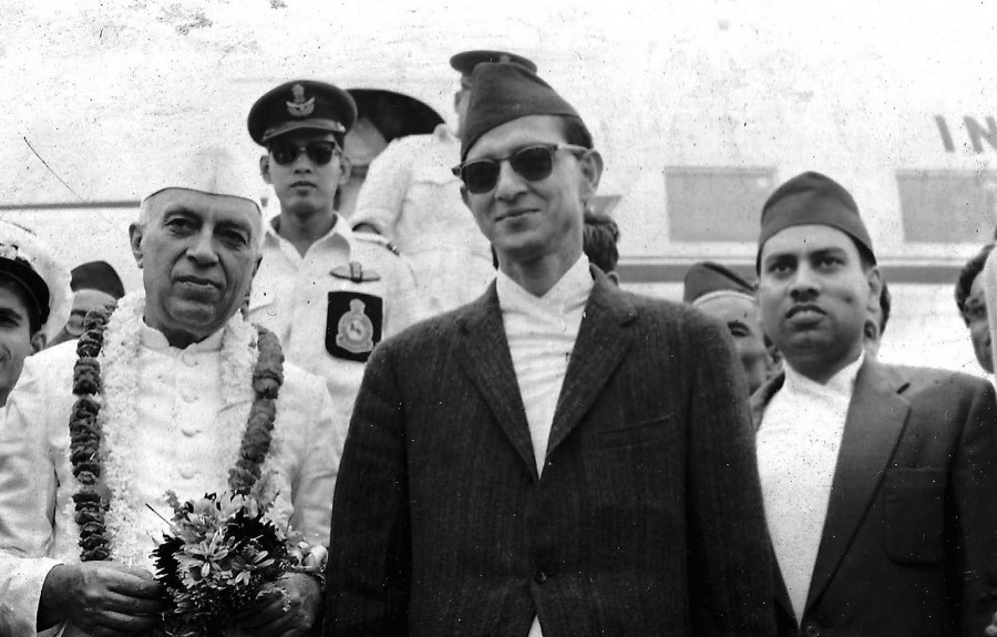 People observe National Reconciliation Day in Nepal, honoring the return of B.P. Koirala, who came back from exile in 1976 under the policy of national unity and reconciliation.