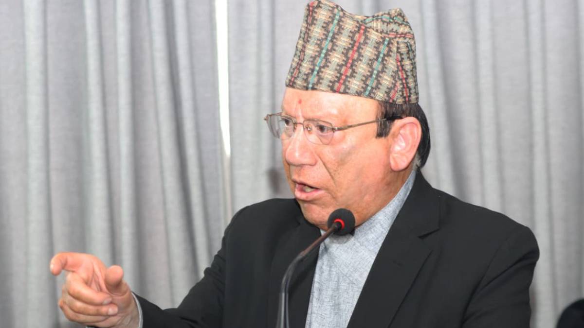 Chief Justice Prakash Man Singh Raut inaugurates the new Pokhara High Court Baglung Bench building in Baglung, Nepal.
