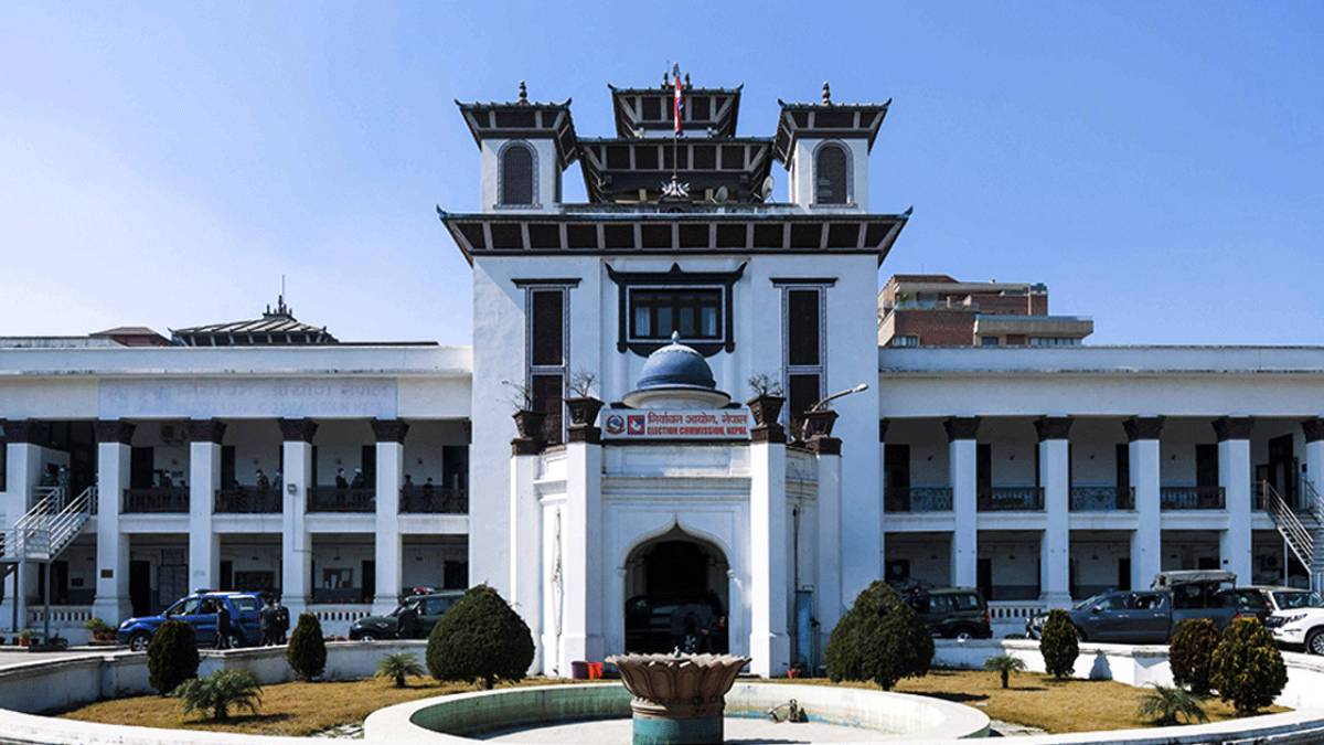Election Commission of Nepal prepares ballot papers for the upcoming House of Representatives election scheduled for Falgun 21