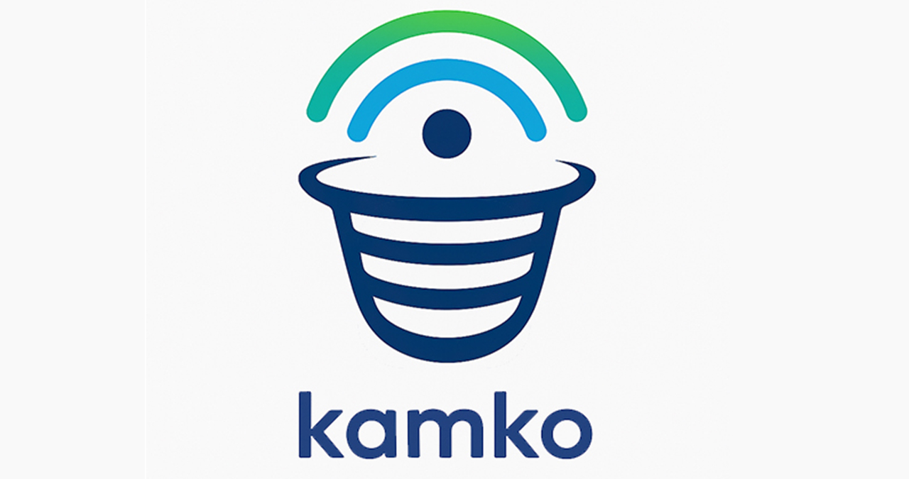 Kamko mobile application logo displayed on a white background