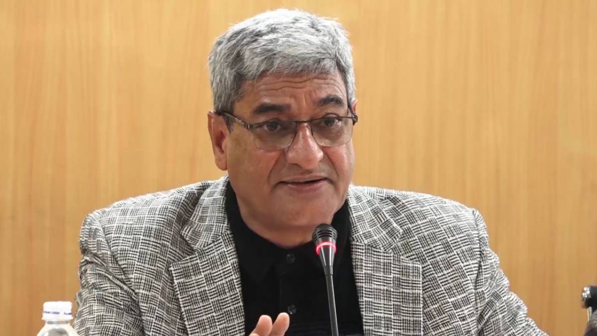 Nepali Congress leaders as the party replaces Ramesh Lekhak with Hari Bohara as its candidate in Kanchanpur-3