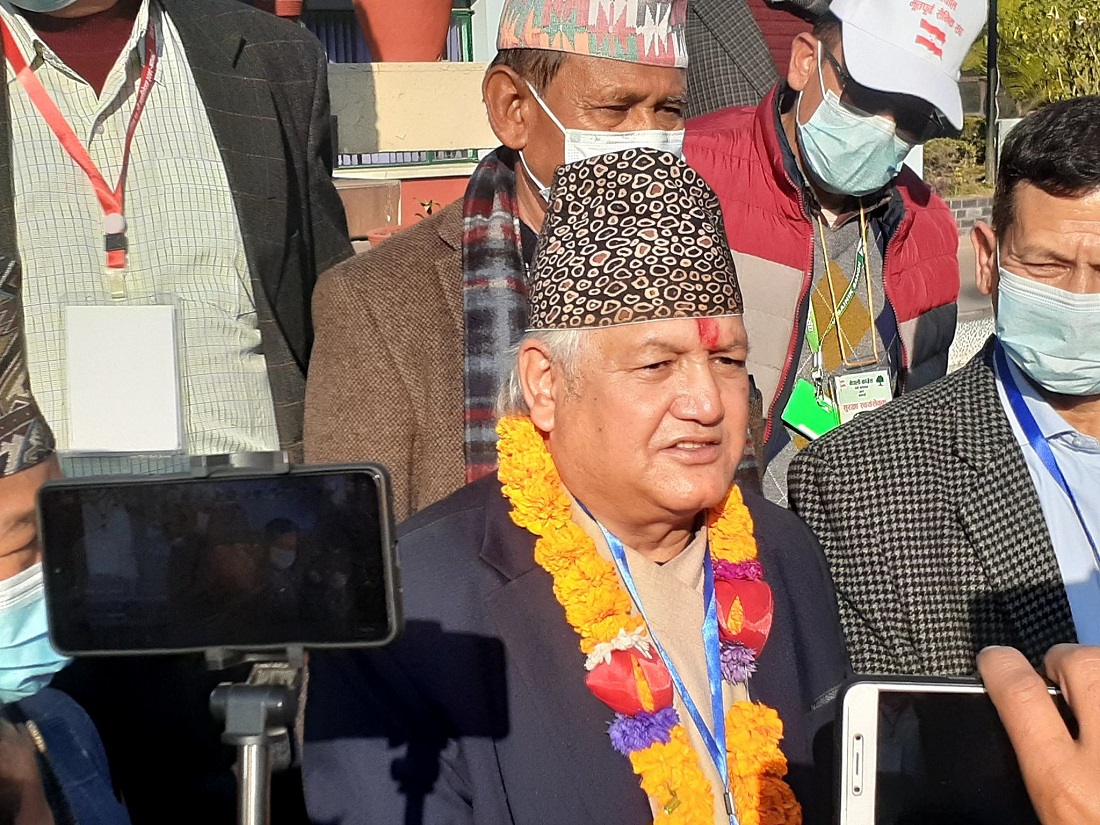 Sunil Bahadur Thapa elected unopposed to the National Assembly from Koshi Province in the ‘Others’ category.