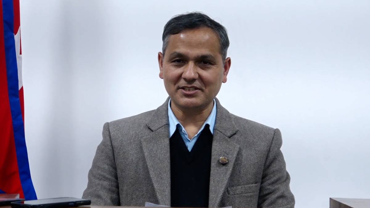 Nepal’s Council of Ministers meeting at Singha Durbar in Kathmandu to decide on submitting the government’s annual report to the President.