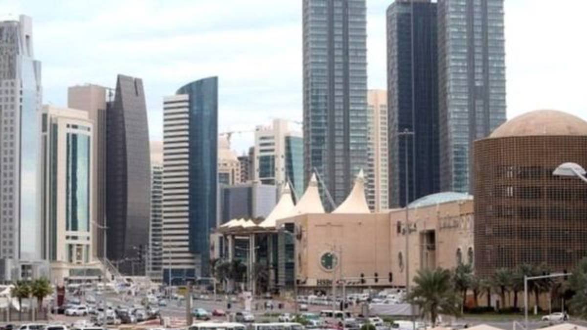 Exterior view of the Embassy of Nepal in Doha, Qatar, following a security advisory issued for Nepali nationals.