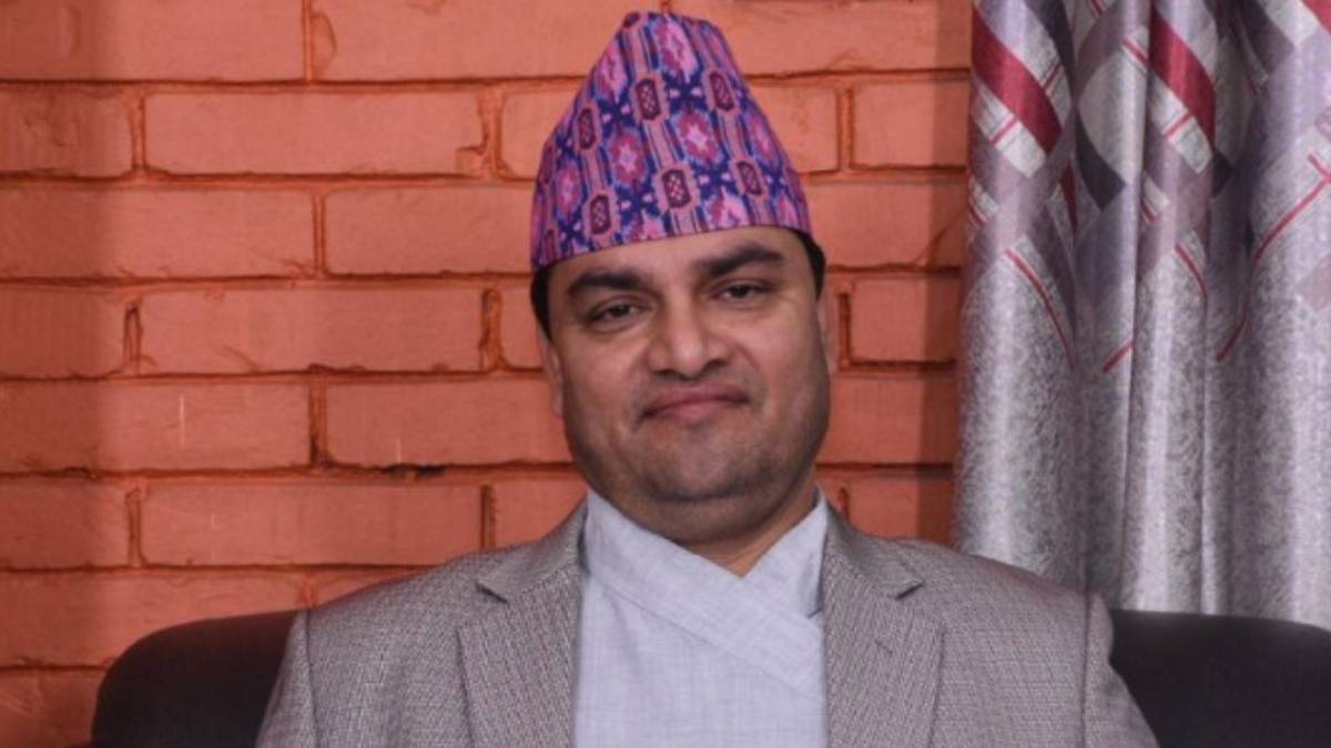 Nepali Congress General Secretary Pradeep Paudel speaking about the Karki Commission report on Bhadra 23–24 incidents