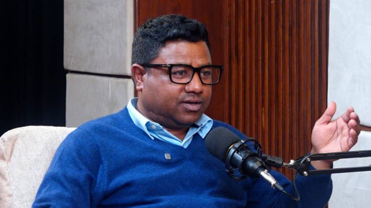 Santosh Pariyar, chairman of the Progressive Democratic Party (Pralopa), who directed party representatives to monitor proportional vote counting centers across Nepal.