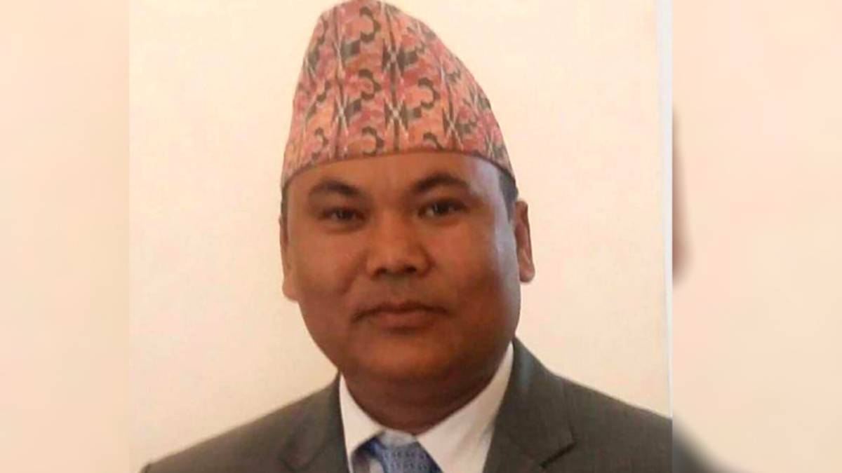 Nepali Congress leader Yogendra Chaudhary speaking on governance and rule of law concerns