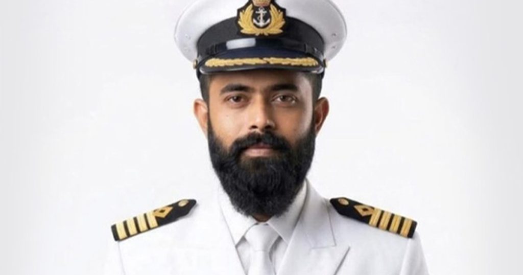 File photo of Nepali ship captain Amrit Jha who was released from Iranian custody