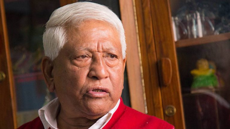 Arjun Narasingha KC during an interview as NC leader selection debate intensifies