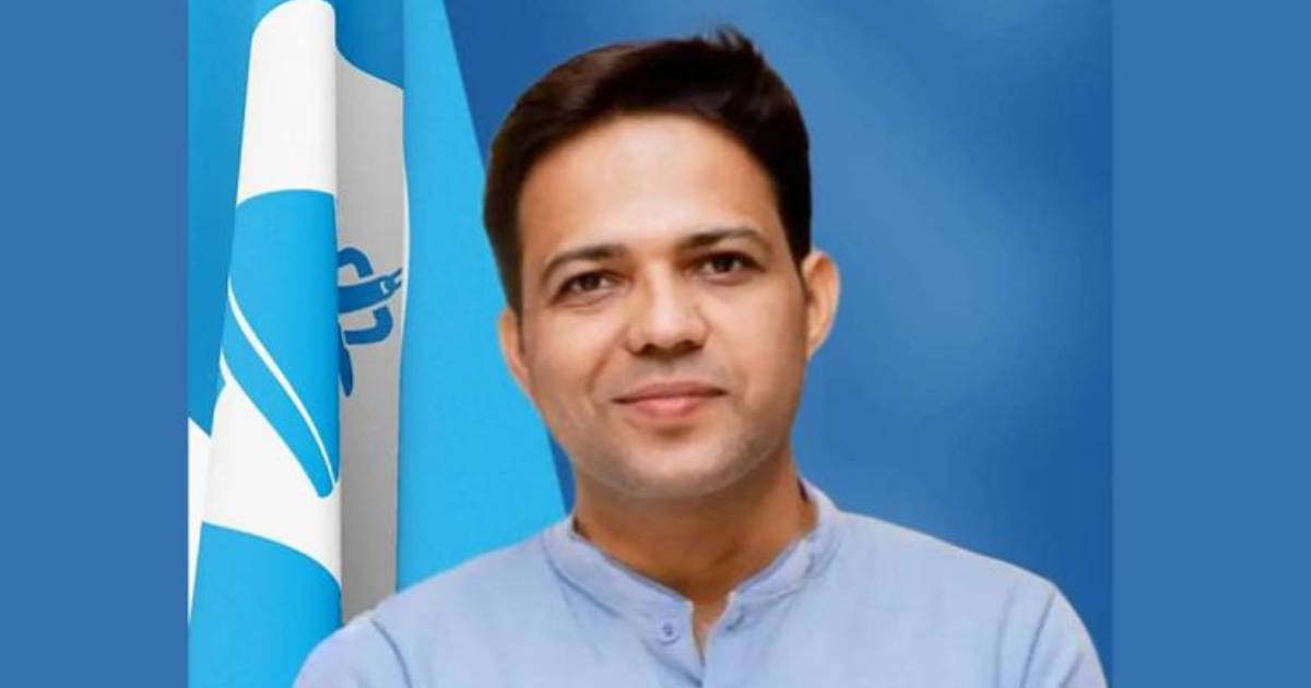 File photo of Bipin Kumar Acharya as he slams poverty politics narrative and defends transparent wealth in Nepal