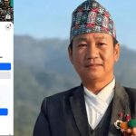 Harka Sampang photo with suspended Facebook page screenshot showing community standards violation notice