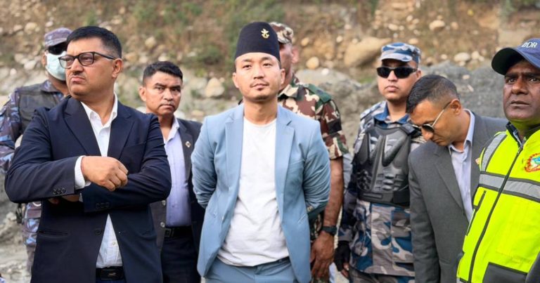 Home Minister Gurung Orders Illegal Crusher Shutdown Nepal