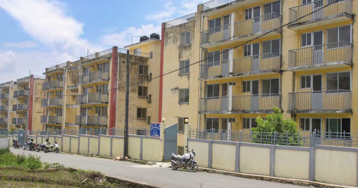 Ichangu Narayan Sukumbasi housing built during Baburam Bhattarai government in Nepal