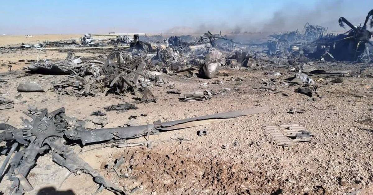 Debris of US fighter jet crash in Iran desert after military incident