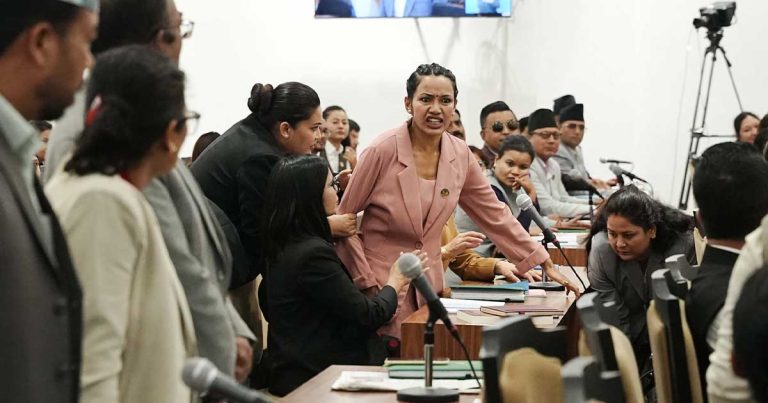 MP Ashika Tamang Gets Angry During Parliament Session