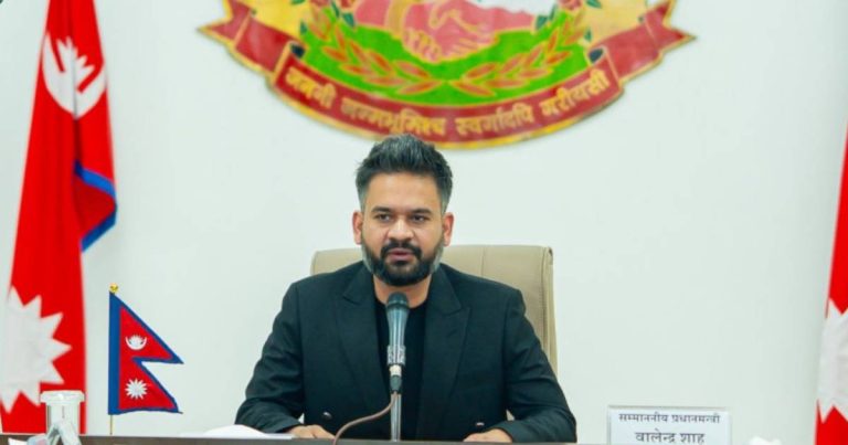 Balen Shah attends a government meeting linked to Nepal’s intelligence department restructuring