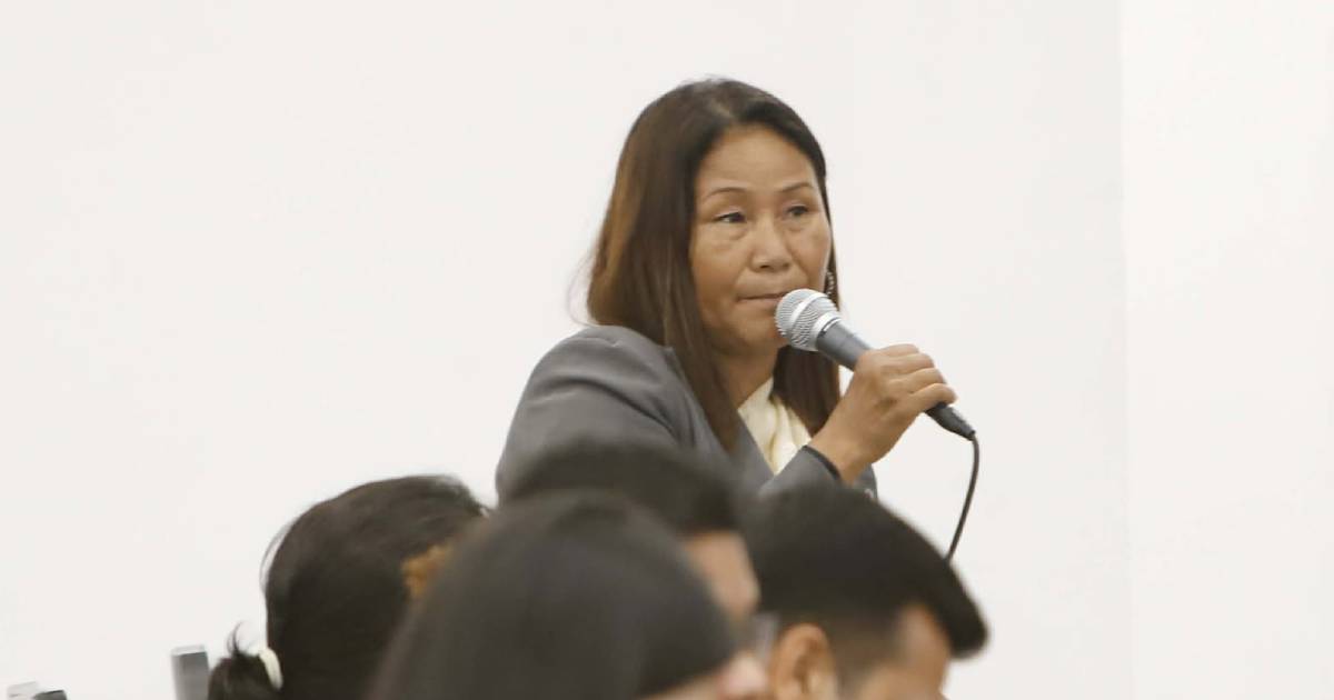 Indira Ranamagar speaks in parliament about rising elephant attacks in Jhapa and Tarai districts