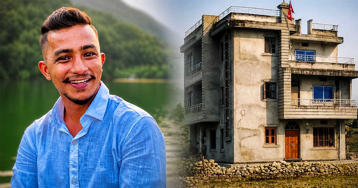 MP K.P. Khanal and a three-story house linked to the land controversy in Nepal