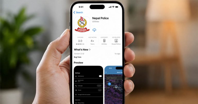 Nepal Police App Lets Citizens File Complaints and Track Cases Online