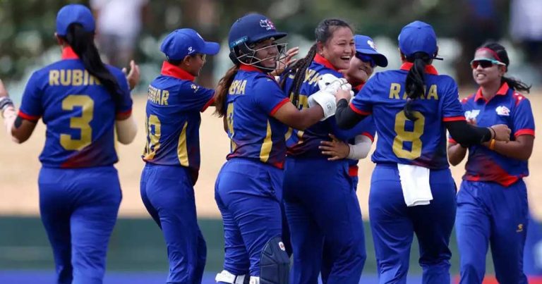Indonesia Set 114-Run Target for Nepal in Women’s Cricket Qualifier