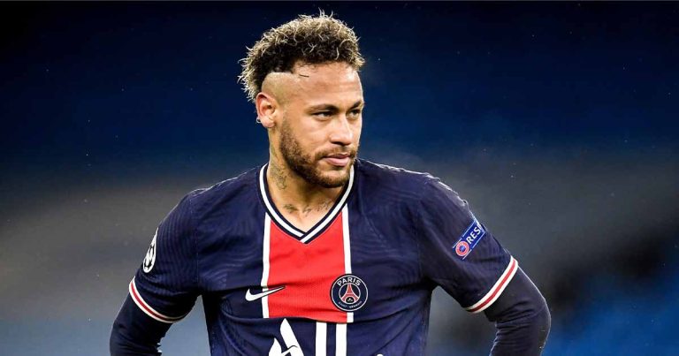 Neymar during a PSG match ahead of Brazil’s 2026 World Cup campaign