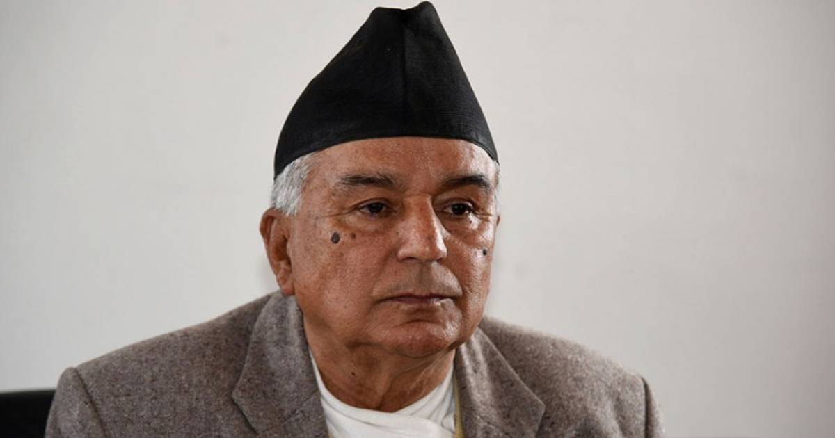 Ram Chandra Paudel speaking on press freedom and media responsibility