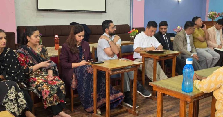 Home Minister Leads Team to Kharipati Holding Centre