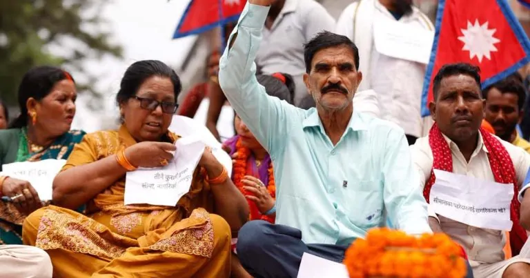 Why Susta Residents Have Come to Kathmandu?