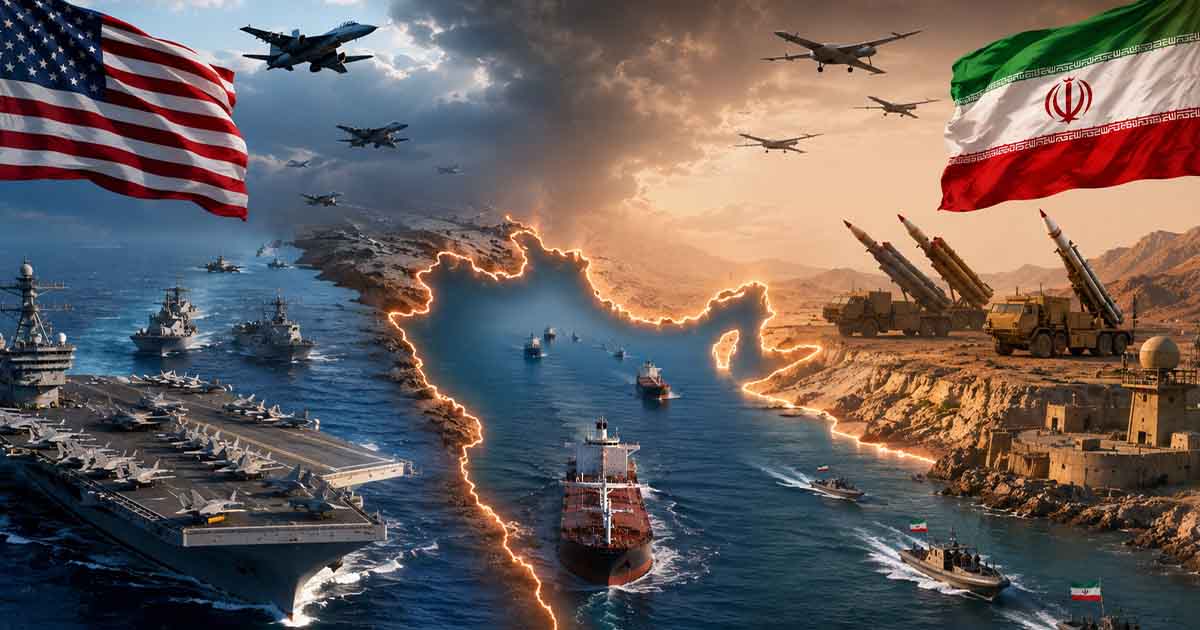 US-Iran tensions in the Strait of Hormuz